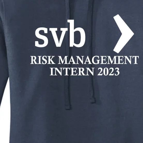 SVB Risk Management Intern Department Dept Team 2023 Women's Pullover Hoodie