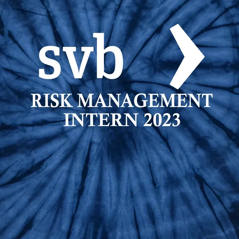 SVB Risk Management Intern Department Dept Team 2023 Tie-Dye T-Shirt