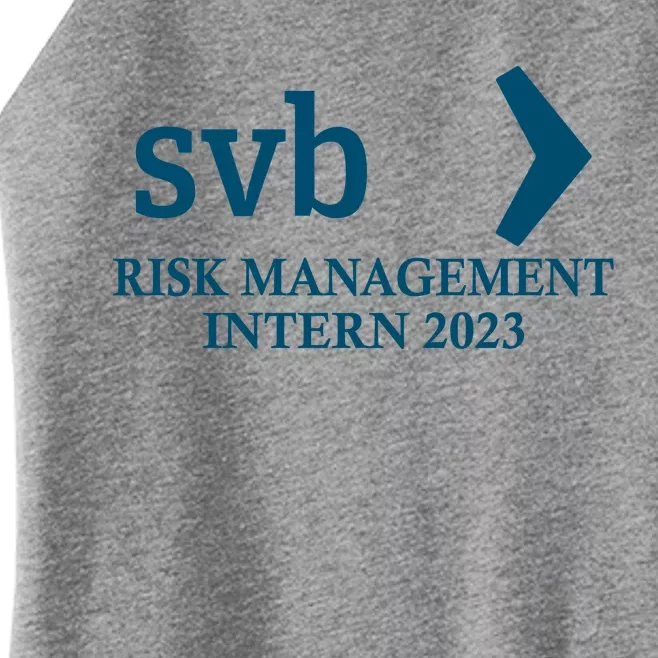 SVB Risk Management Intern Department Dept Team 2023 Women’s Perfect Tri Rocker Tank