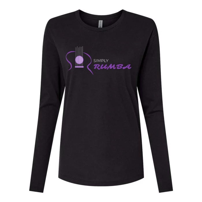 Simply Rumba Merchandise Womens Cotton Relaxed Long Sleeve T-Shirt