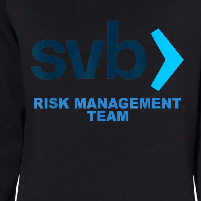 SVB Risk Management Team Funny Svb Womens California Wash Sweatshirt