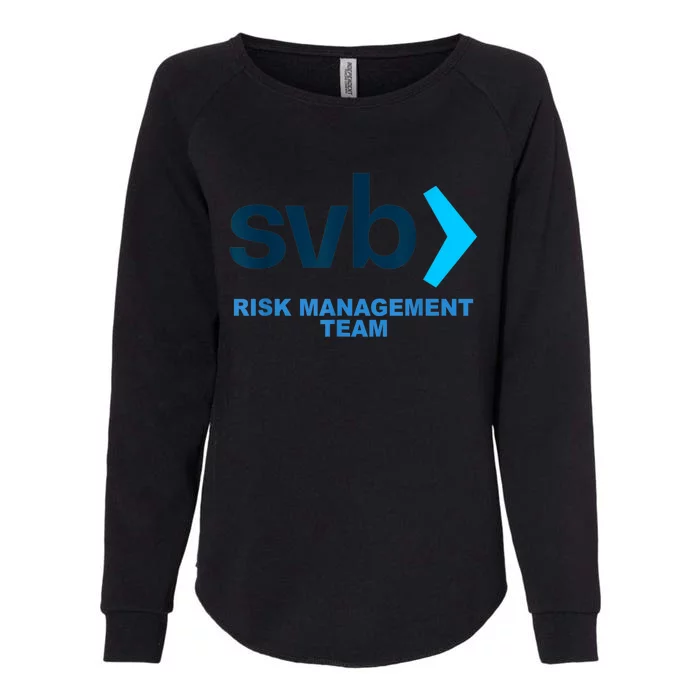 SVB Risk Management Team Funny Svb Womens California Wash Sweatshirt