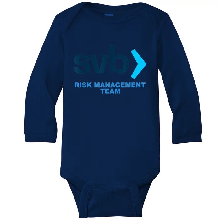 SVB Risk Management Team Funny Svb Baby Long Sleeve Bodysuit