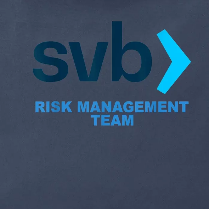 SVB Risk Management Team Funny Svb Zip Tote Bag