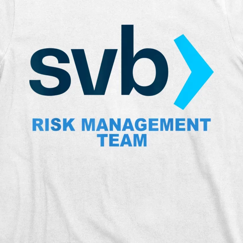 SVB Risk Management Team Funny Svb T-Shirt