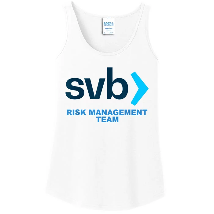 SVB Risk Management Team Funny Svb Ladies Essential Tank