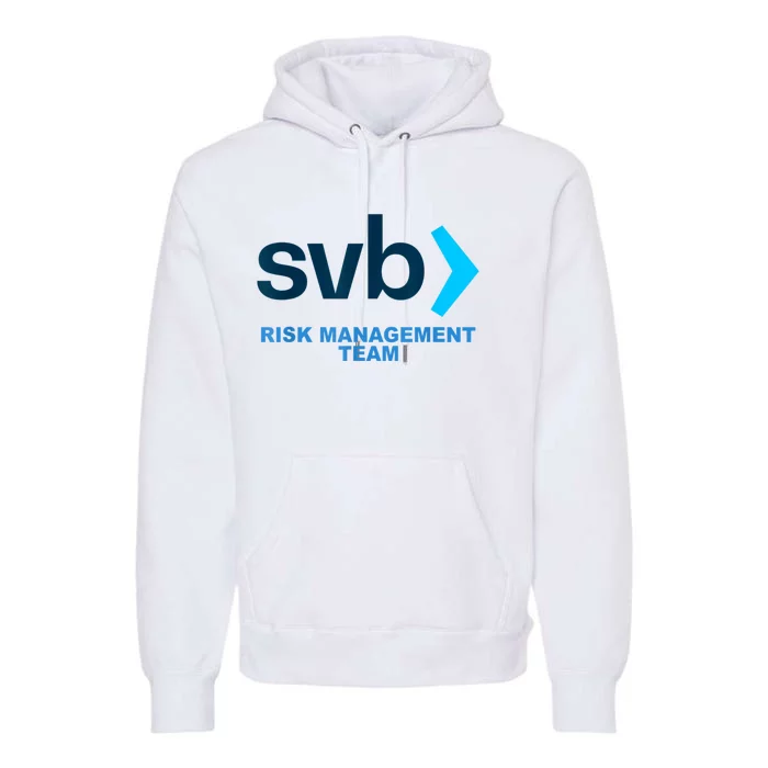 SVB Risk Management Team Funny Svb Premium Hoodie