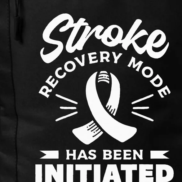 Stroke Recovery Mode Has Been Initiated Awareness Daily Commute Backpack