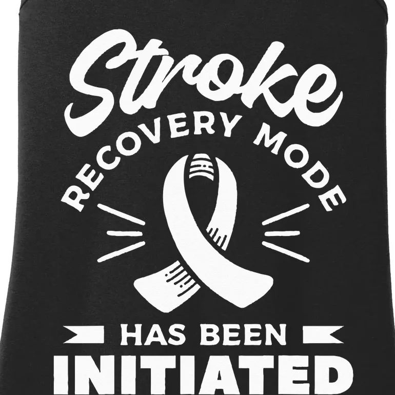 Stroke Recovery Mode Has Been Initiated Awareness Ladies Essential Tank