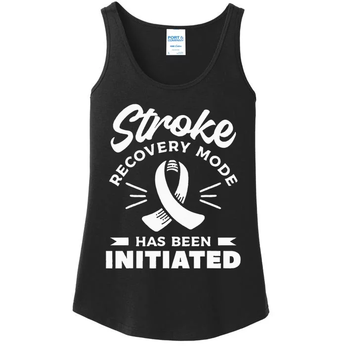 Stroke Recovery Mode Has Been Initiated Awareness Ladies Essential Tank