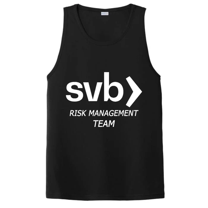 SVB Risk Management Team Performance Tank