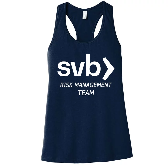 SVB Risk Management Team Women's Racerback Tank