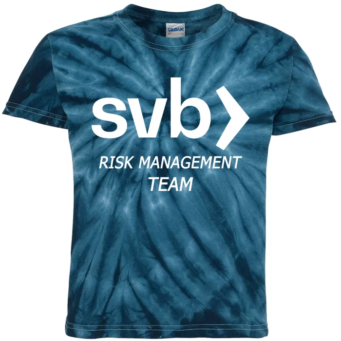 SVB Risk Management Team Kids Tie-Dye T-Shirt