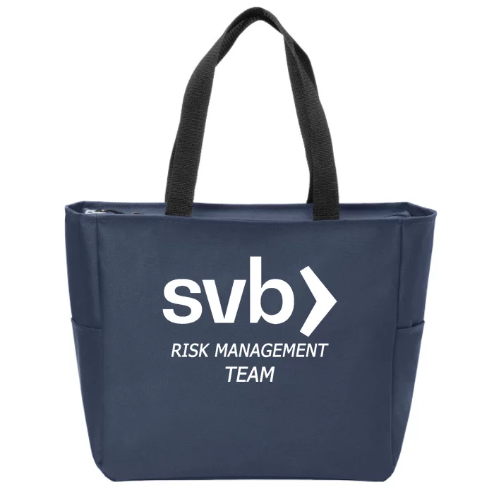 SVB Risk Management Team Zip Tote Bag