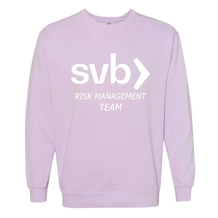 SVB Risk Management Team Garment-Dyed Sweatshirt