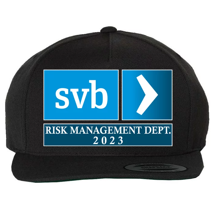 SVB Risk Management Dept. Department Team 2023 Wool Snapback Cap