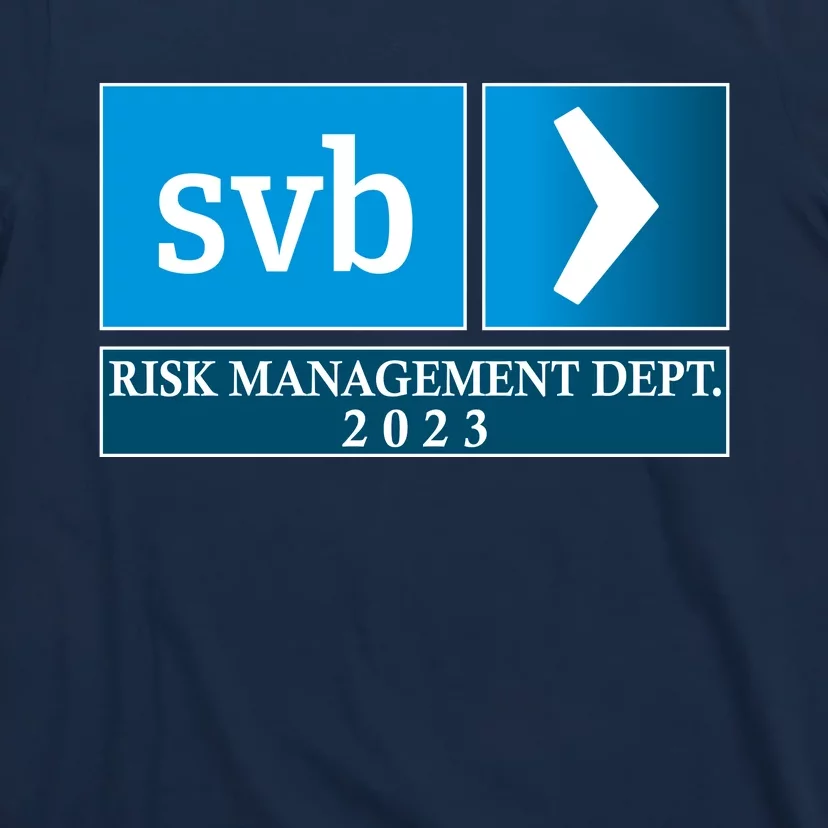 SVB Risk Management Dept. Department Team 2023 T-Shirt