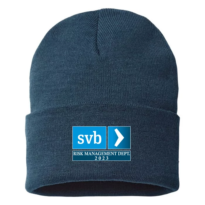 SVB Risk Management Dept. Department Team 2023 Sustainable Knit Beanie