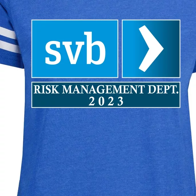 SVB Risk Management Dept. Department Team 2023 Enza Ladies Jersey Football T-Shirt