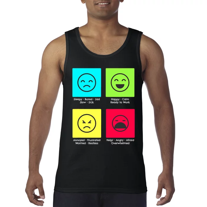 Self Regulation Mood With Autism Tank Top