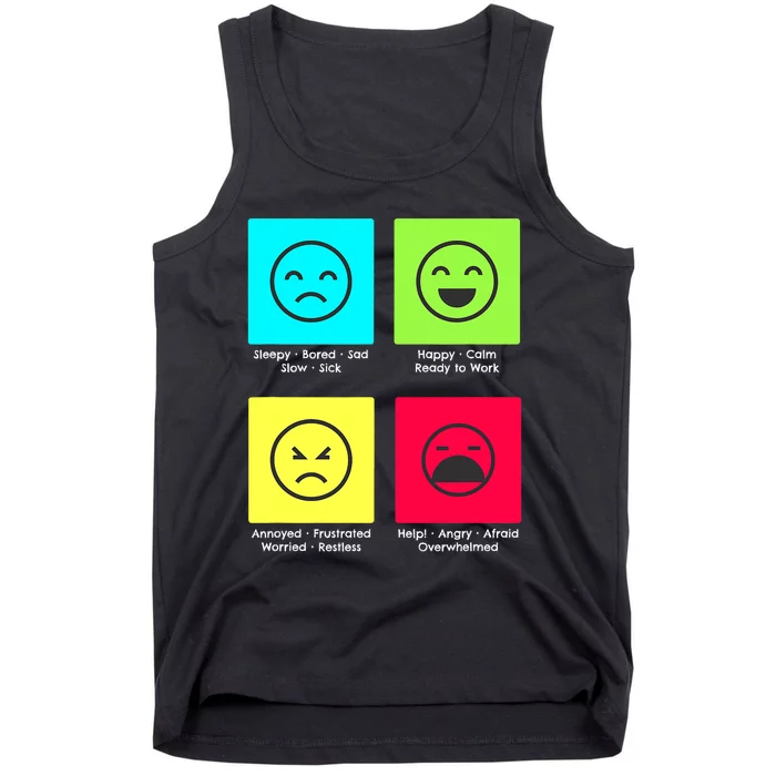 Self Regulation Mood With Autism Tank Top