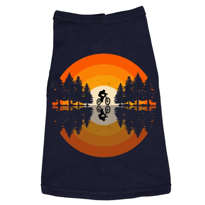 Sunset Retro Mountain Bike Sunset Retro Doggie Tank