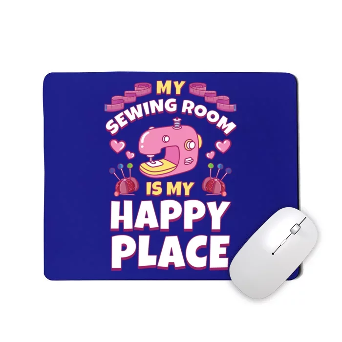 Sewing Room Machine Funny Sew Quilting Seamstress Sewer Gift Mousepad