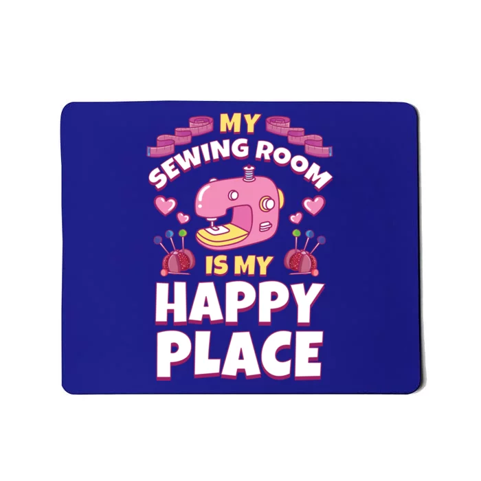 Sewing Room Machine Funny Sew Quilting Seamstress Sewer Gift Mousepad