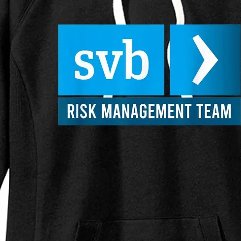 SVB Risk Management Team Svb Risk Management Department Women's Fleece Hoodie