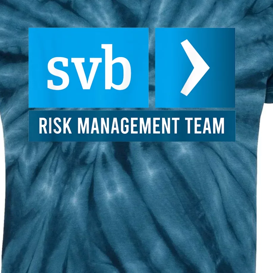 SVB Risk Management Team Svb Risk Management Department Kids Tie-Dye T-Shirt