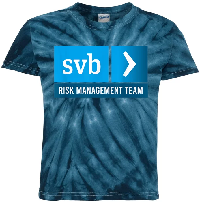 SVB Risk Management Team Svb Risk Management Department Kids Tie-Dye T-Shirt