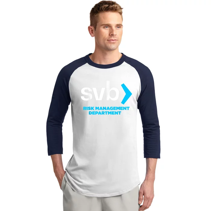 SVB Risk Management Team Svb Risk Management Department Baseball Sleeve Shirt