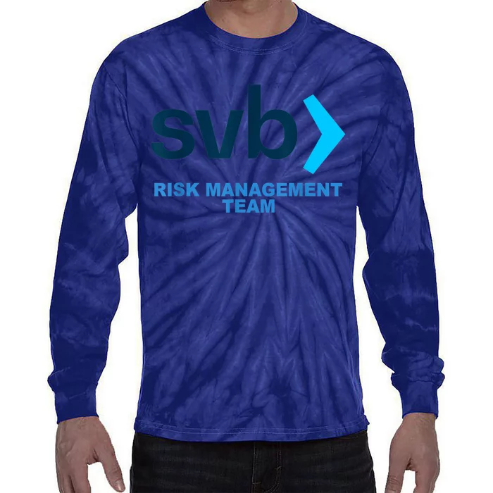 SVB Risk Management Team Svb Risk Management Department Tie-Dye Long Sleeve Shirt