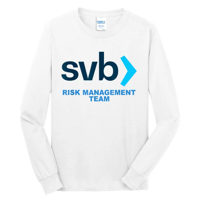 SVB Risk Management Team Svb Risk Management Department Tall Long Sleeve T-Shirt