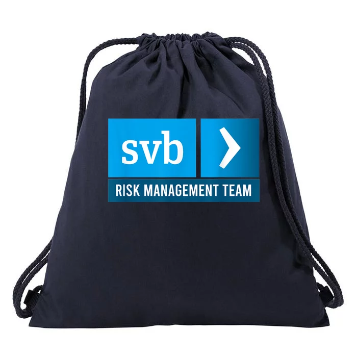 SVB Risk Management Team Svb Risk Management Department Drawstring Bag