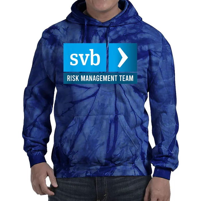 SVB Risk Management Team Svb Risk Management Department Tie Dye Hoodie