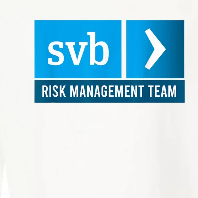 SVB Risk Management Team Svb Risk Management Department Cropped Pullover Crew