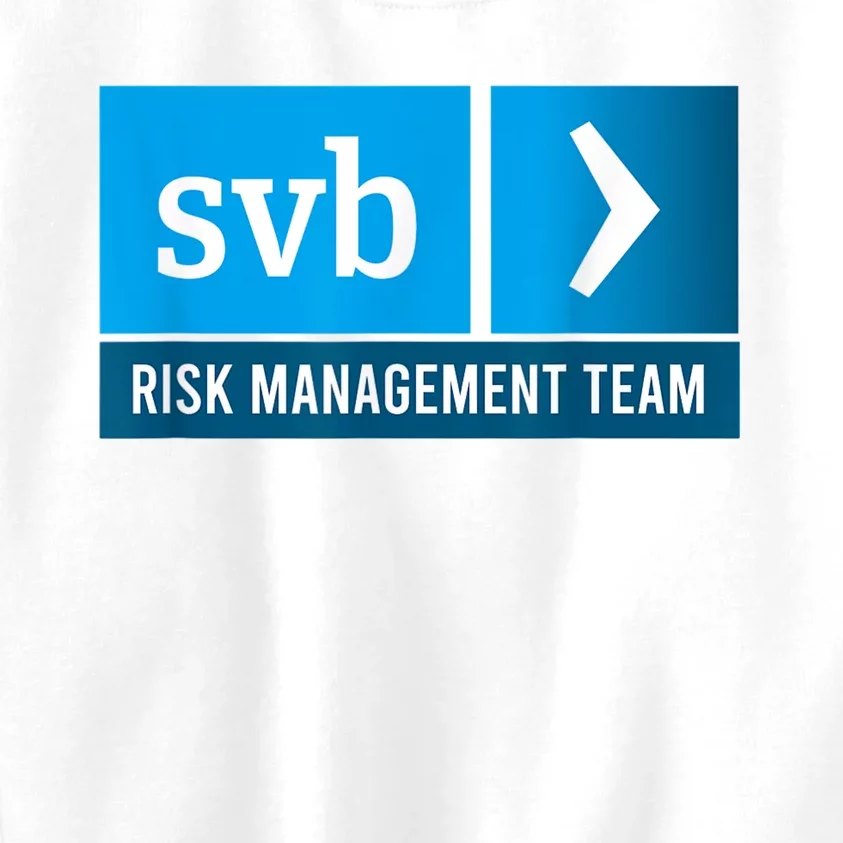 SVB Risk Management Team Svb Risk Management Department Kids Sweatshirt