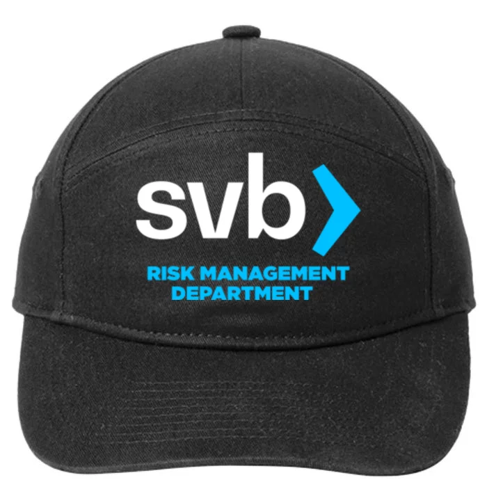 SVB Risk Management Team Svb Risk Management Department 7-Panel Snapback Hat