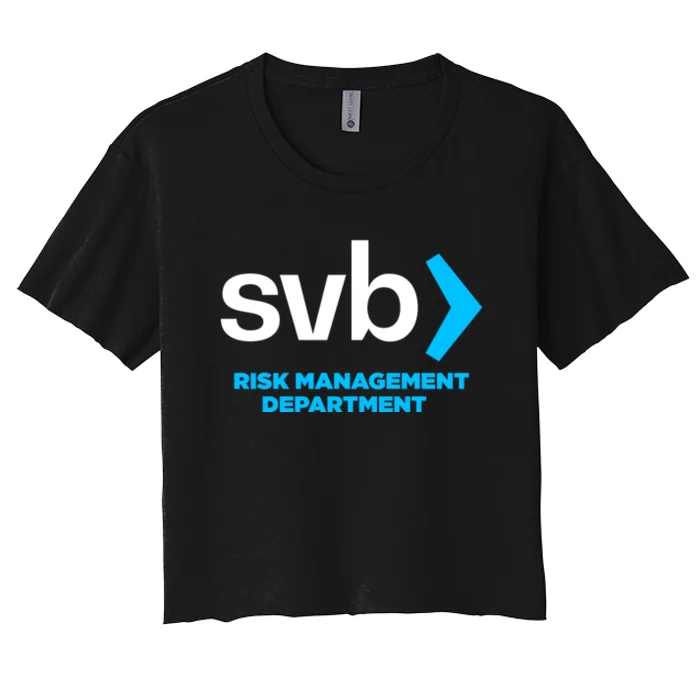 SVB Risk Management Team Svb Risk Management Department Women's Crop Top Tee