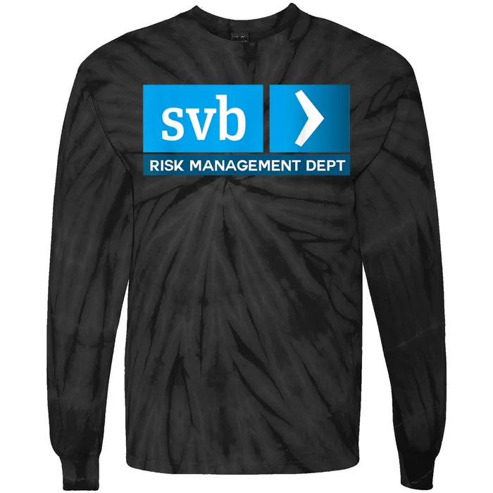 SVB Risk Management Team Svb Risk Management Department Tie-Dye Long Sleeve Shirt