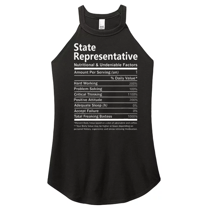 State Representative Nutritional Factors Women’s Perfect Tri Rocker Tank