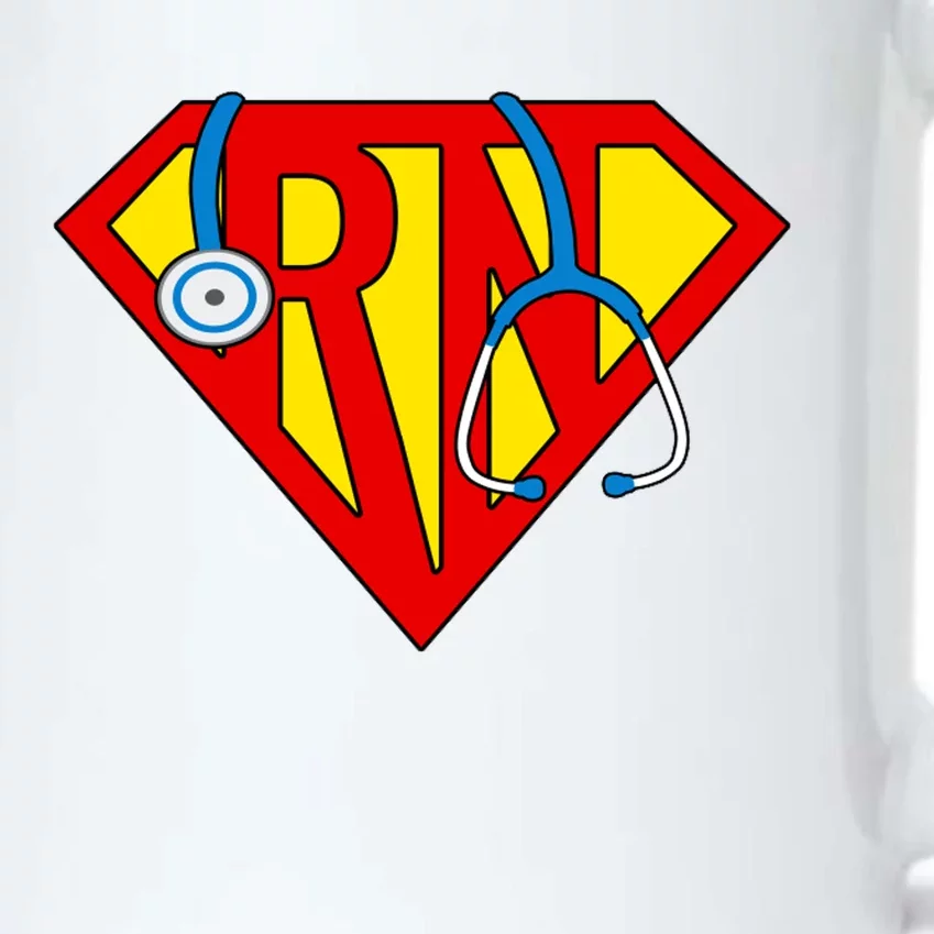 Super RN Nurse Register Nurse Halloween Costume Black Color Changing Mug