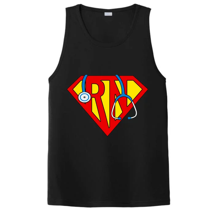 Super RN Nurse Register Nurse Halloween Costume Performance Tank