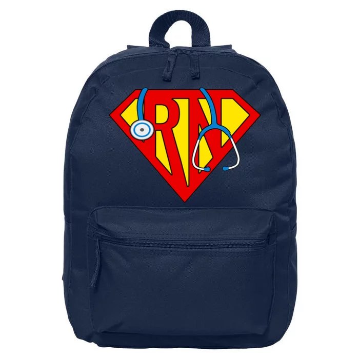 Super RN Nurse Register Nurse Halloween Costume 16 in Basic Backpack