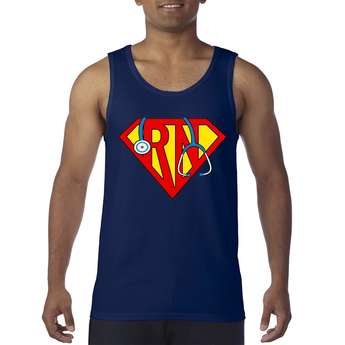 Super RN Nurse Register Nurse Halloween Costume Tank Top