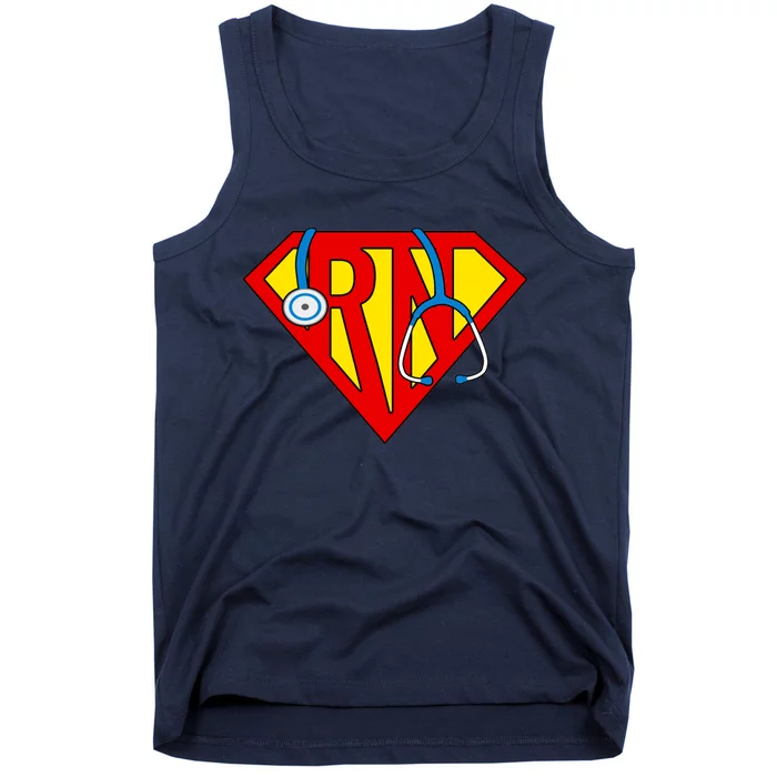 Super RN Nurse Register Nurse Halloween Costume Tank Top