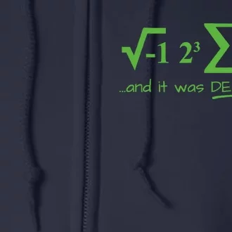 Science Rational National Pi Day Nerdy Fun Mathematics New Full Zip Hoodie