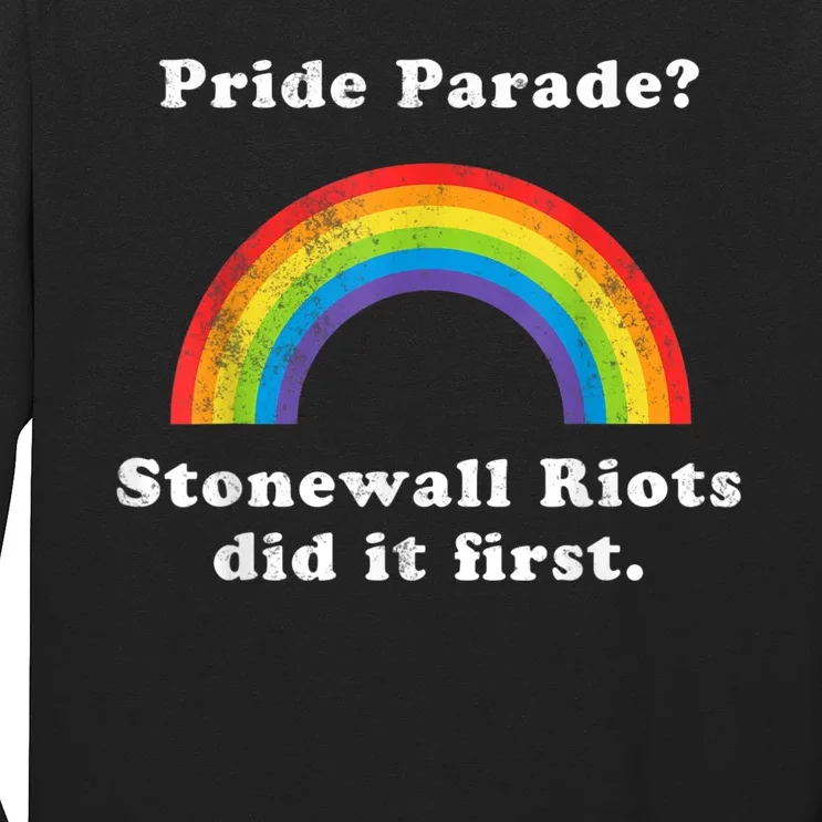 Stonewall Riots NYC Gay Pride LBGTQ Rights Long Sleeve Shirt