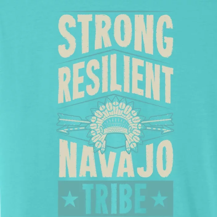 Strong Resilient Navajo Tribe Pride Native Tribal Pattern Funny Gift ChromaSoft Performance T-Shirt